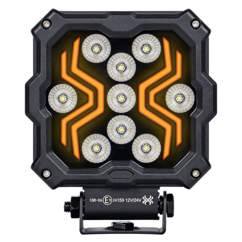 Lampa LED Lucru X-SPIDER L0195, 18W, 12/24V, IP67, 9 LED [2]