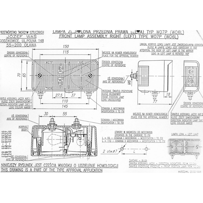 Lampa multifunctionala fata, semnalizare si pozitie, 12/24V, 14.50 x 7cm [6]