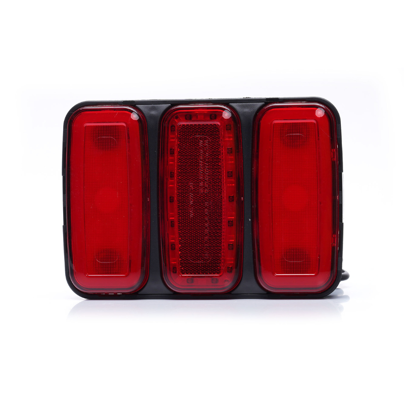 Lampa LED multifunctionala spate, tripla cu 4 functii, 12V, 16.5 x 11.7cm [6]