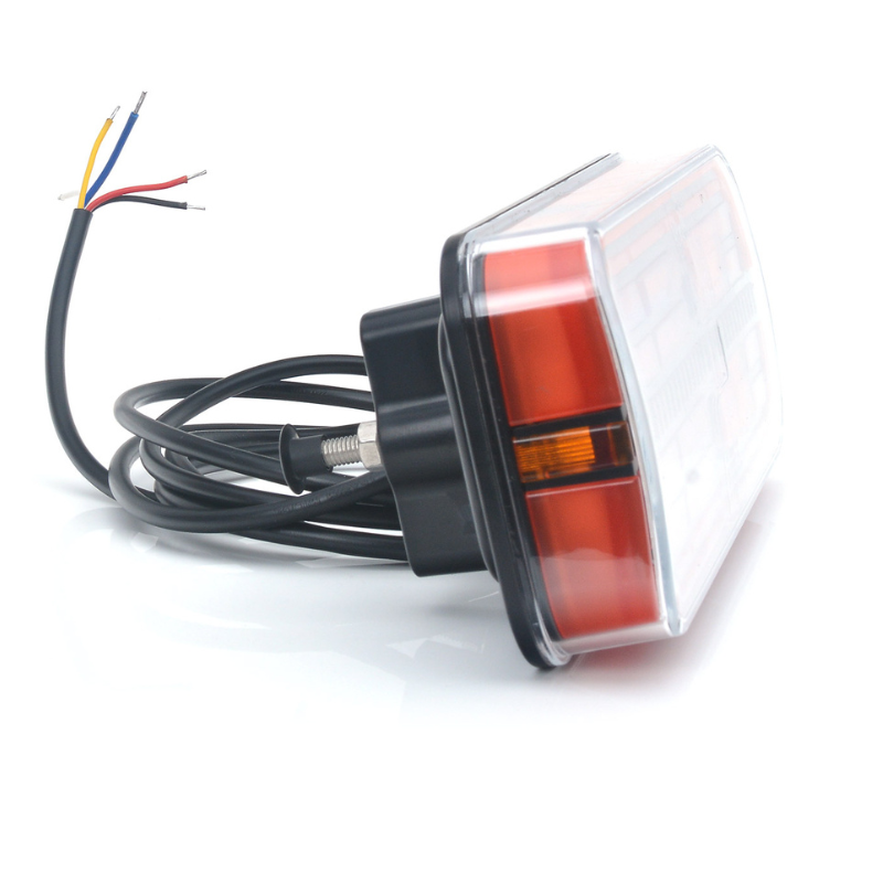 Lampa LED multifunctionala spate, tripla cu 5 functii, 12/24V, 20.05 x 8.53cm, semnalizare dinamica [7]