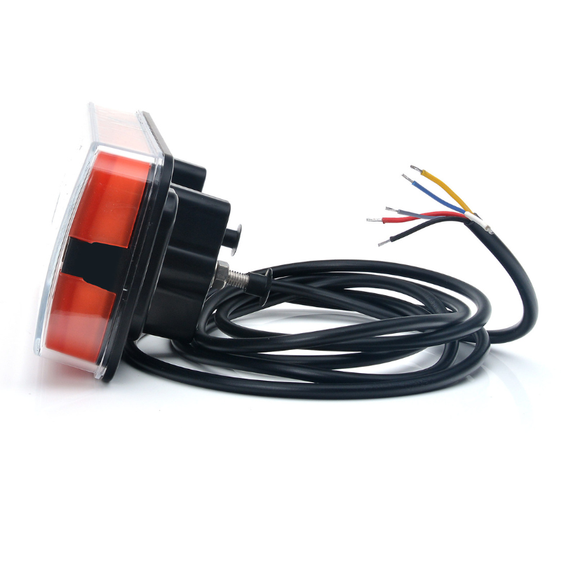 Lampa LED multifunctionala spate, tripla cu 6 functii, 12/24V, 20.05 x 8.53cm, semnalizare dinamica [8]