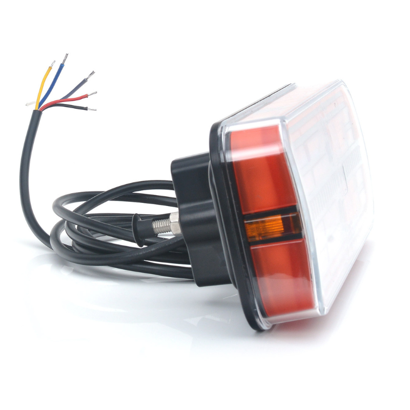 Lampa LED multifunctionala spate, tripla cu 6 functii, 12/24V, 20.05 x 8.53cm, semnalizare dinamica [7]