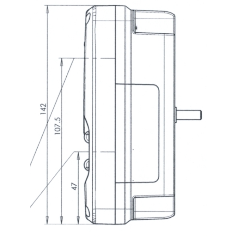 Lampa multifunctionala spate, tripla cu 6 functii, 12/24V, 23.2 x 14.2cm [6]