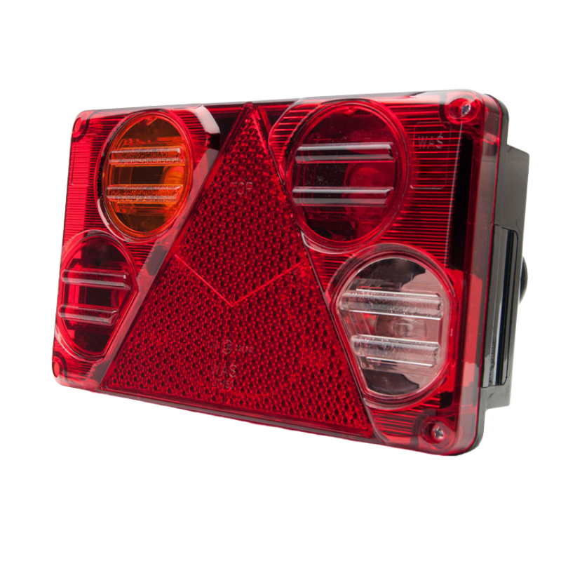 Lampa multifunctionala spate, tripla cu 6 functii, 12/24V, 23.2 x 14.2cm [10]