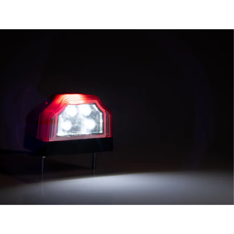 Lampa LED numar inmatriculare cu pozitie, 12-24V, QS075, montaj rapid [2]
