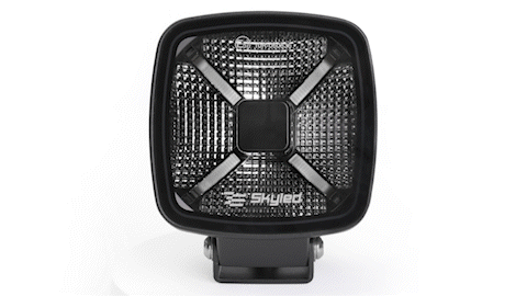 Lampa LED Patrata, Astra 60F Gen2 60W, 6000 Lumeni, Lumina Raspandita, Pozitie 3 Culori Alb Portocaliu Rosu, 10-32V, 9.3cm, Omologare R10 [1]