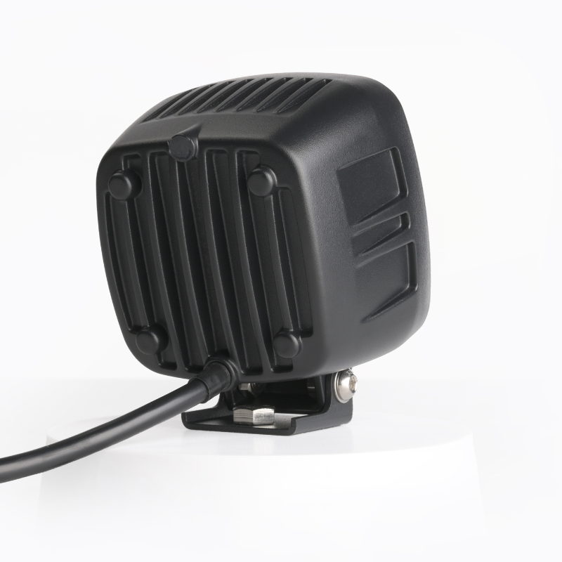 Lampa LED Patrata, Astra 60F Gen2 60W, 6000 Lumeni, Lumina Raspandita, Pozitie 3 Culori Alb Portocaliu Rosu, 10-32V, 9.3cm, Omologare R10 [10]