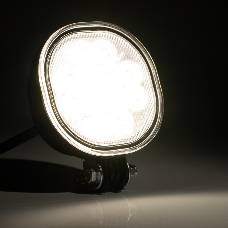 Lampa LED pentru mers inapoi, marsarier, 12/24V, 7.5cm, cu cablu, suport articulat [2]