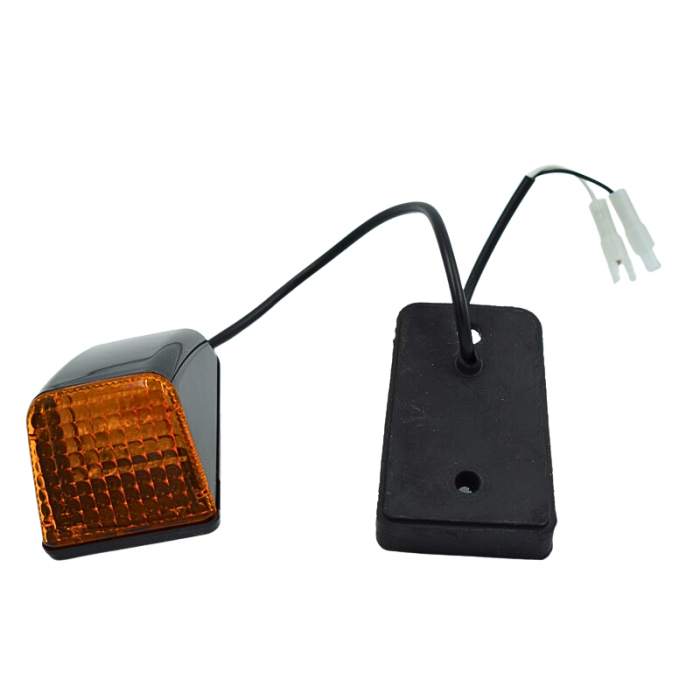 Lampa LED portocalie universala pentru cabina Volvo, 24V [2]