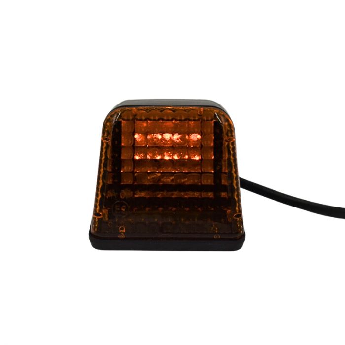 Lampa LED portocalie universala pentru cabina Volvo, 24V [5]