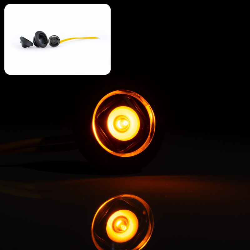 Lampa LED rotunda incastrabila de Pozitie DARK, 12/24V [18]