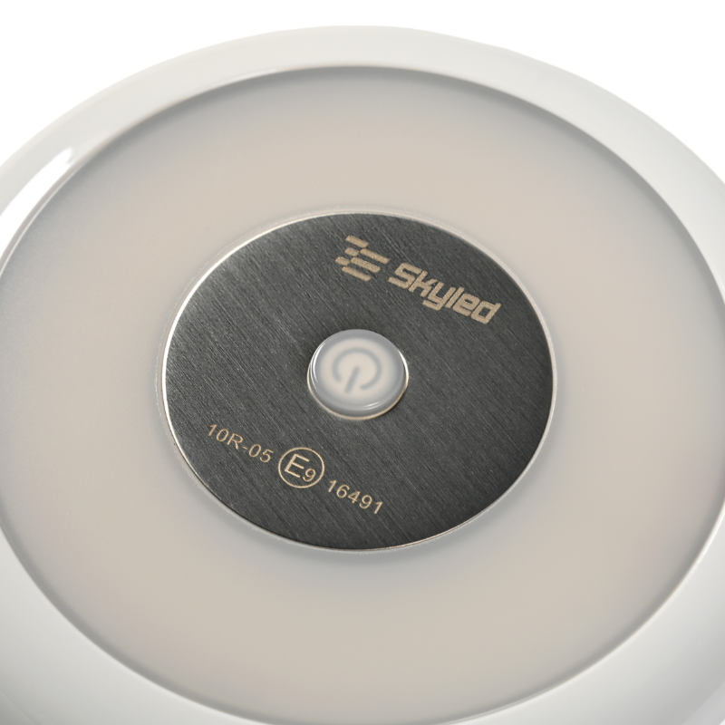Lampa LED rotunda pentru interior cu touch , 13cm, 12/24V, 12W, plafoniera [3]