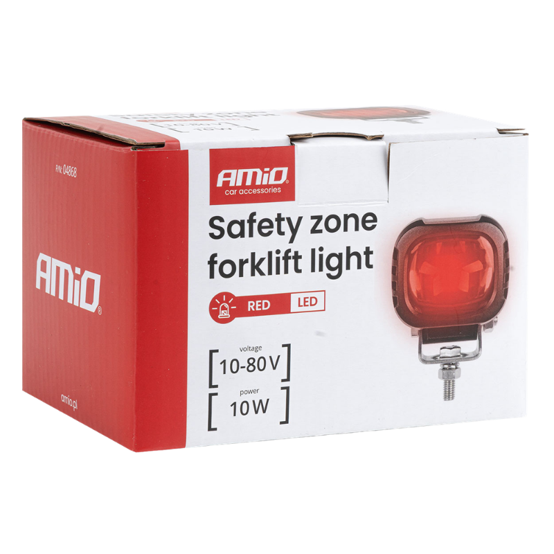 Lampa LED Safety Zone pentru motostivuitor, 10W, 10-80V [7]