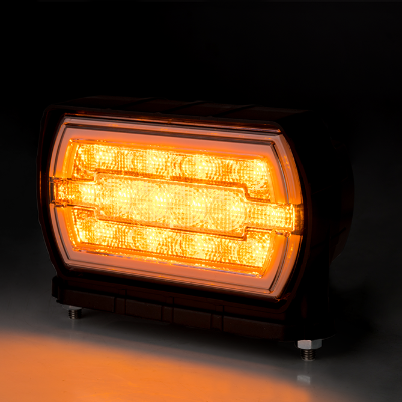 Lampa LED Semnalizare Fata, cu 2 functii, 13.1 x 8.6cm, 12/24V, CLEOfront, Montare Inferioara, si Pozitie [8]