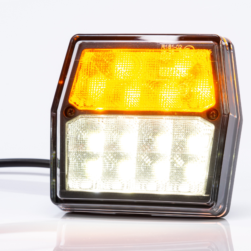 Lampa LED Semnalizare Fata, Multifunctionala, 9.97 x 9.27cm, 12V [3]