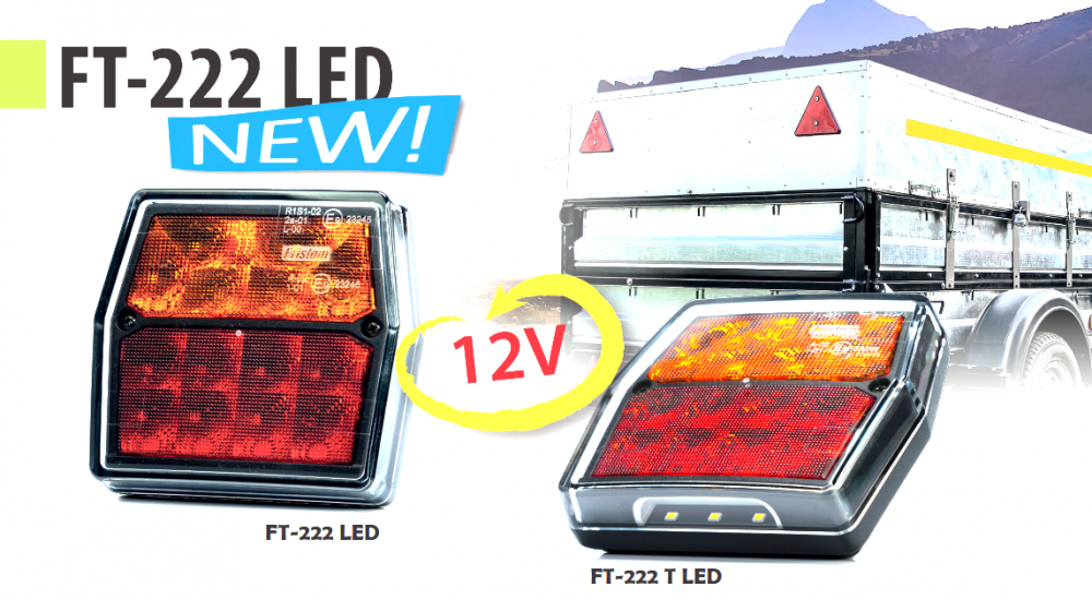 Lampa LED Semnalizare Spate, Tripla Multifunctionala, 9.97 x 9,27cm, 12V, Cablu 1m [7]