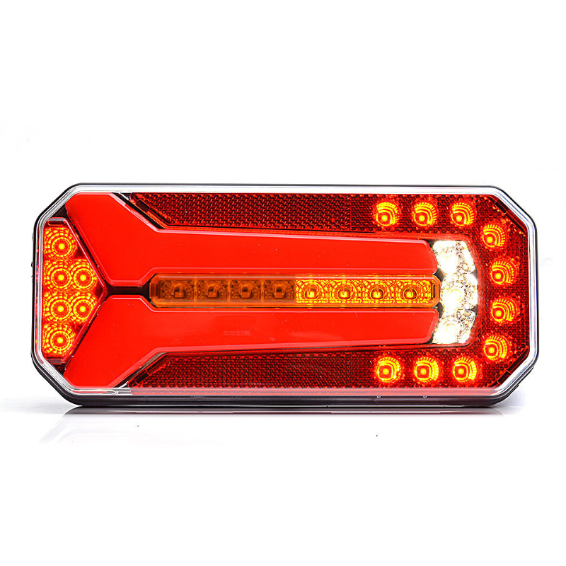 Lampa LED spate, tripla cu 7 functii, neon, semnalizare dinamica, 12/24V, 23.6cm [3]