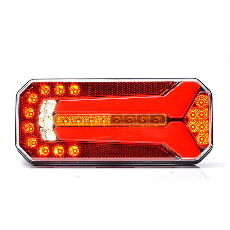 Lampa LED spate, tripla cu 7 functii, neon, semnalizare dinamica, 12/24V, 23.6cm [9]