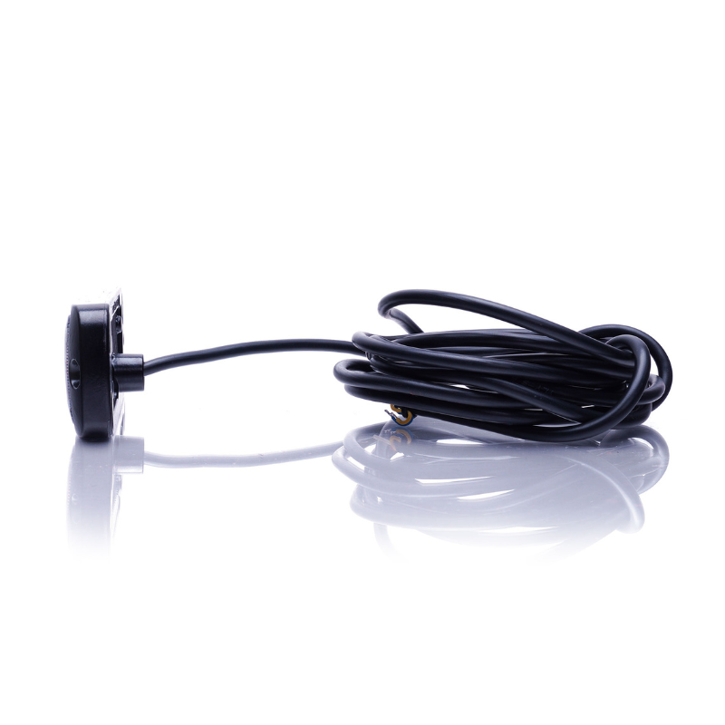 Lampa LED de avertizare, stroboscop cu lumina portocalie, 13.29 x 4.39cm, ADR [8]