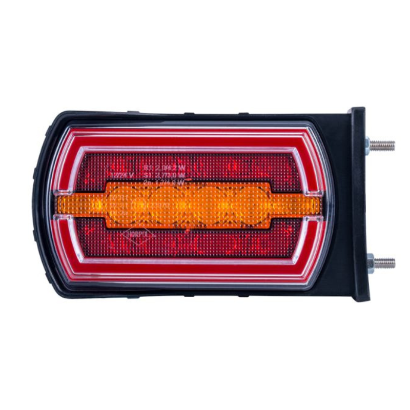 Lampa LED Tripla multifunctionala, 13.4cm, 12V-24V, pozitie, frana, semnalizare, montaj lateral [1]