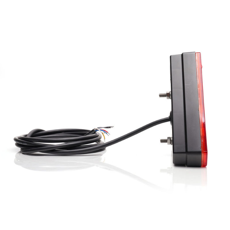 Lampa LED triunghiulara multifunctionala spate, tripla cu 6 functii, 12/24V, 16.3 x 14.3cm, cablu [6]
