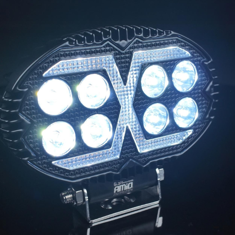 Lampa lucru LED, 45W, 2400 lumeni, lumina alba, galbena, 10-36V, omologata, vehicule, utilaje [3]