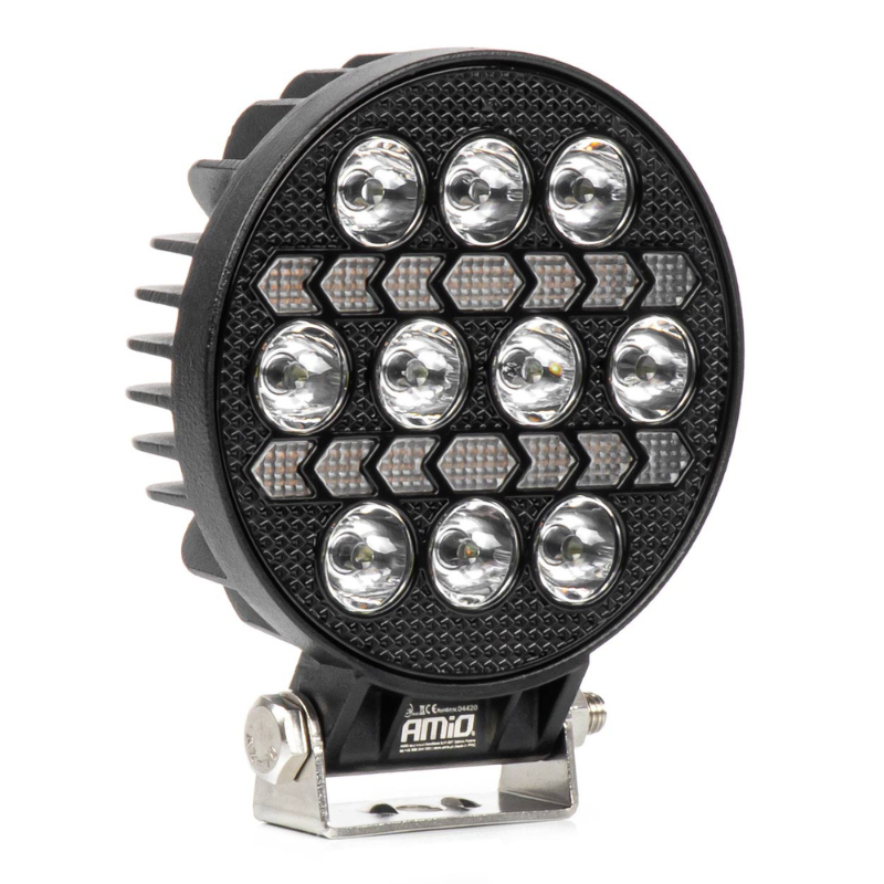 Lampa lucru LED, 45W, 3000 lumeni, lumina alba, galbena, 10-36V, omologata, vehicule, utilaje [1]