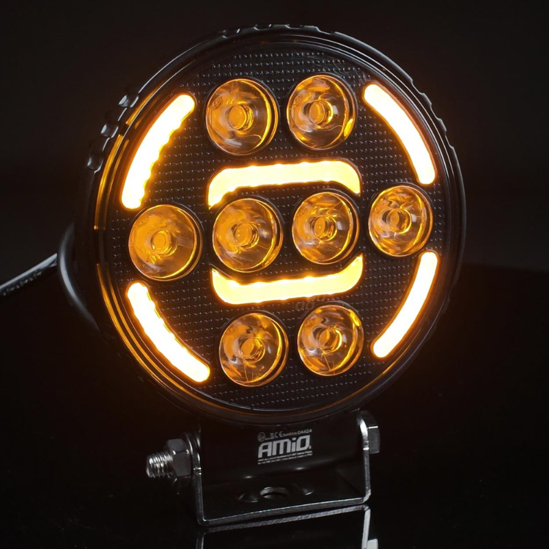 Lampa lucru LED, 48W, 2400 lumeni, lumina alba, galbena, 10-36V, omologata, vehicule si utilaje [3]