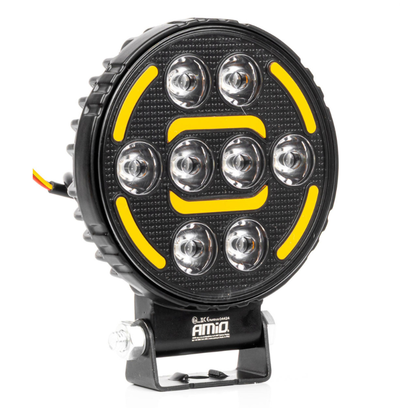 Lampa lucru LED, 48W, 2400 lumeni, lumina alba, galbena, 10-36V, omologata, vehicule si utilaje [1]