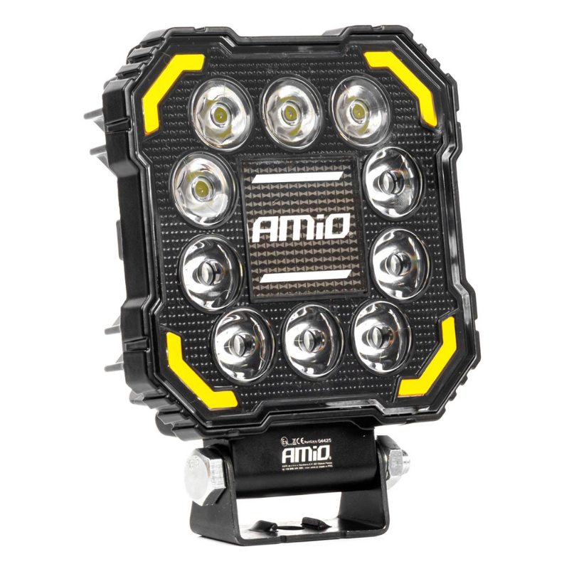 Lampa lucru LED, 48W, 3000 lumeni, lumina alba, galbena, 10-36V, logo, vehicule si utilaje [1]
