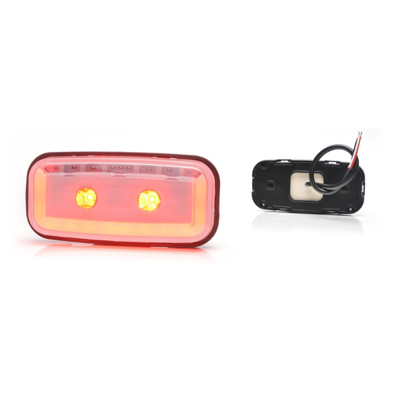 Lampa Multifunctionala Auto, 2 Funcții, 12/24V, 11.7 x 5.6cm, Pozitie, Ceata [2]