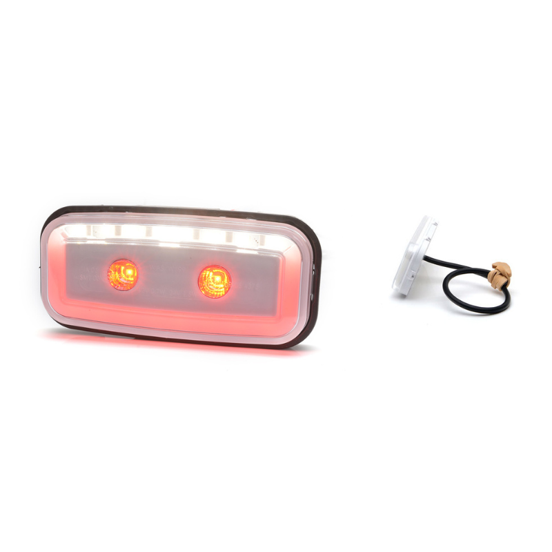 Lampa Multifunctionala Auto, 3 Functii, 12/24V, 11.7 x 5.6cm, Pozitie, Ceata, Marsarier [8]