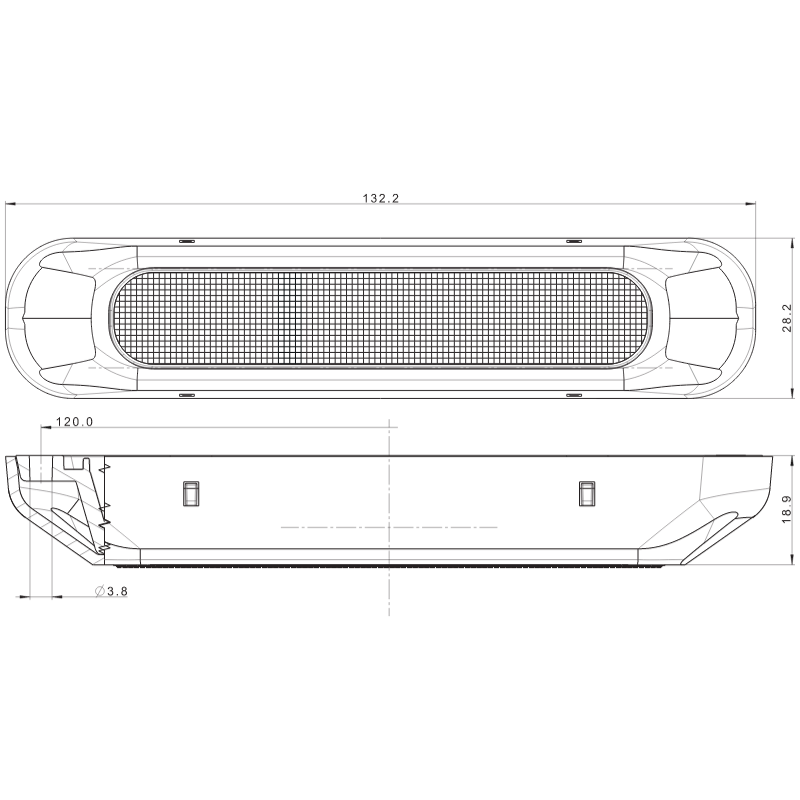 Lampa multifunctionala fata cu pozitie si semnalizare, 13.22cm [4]