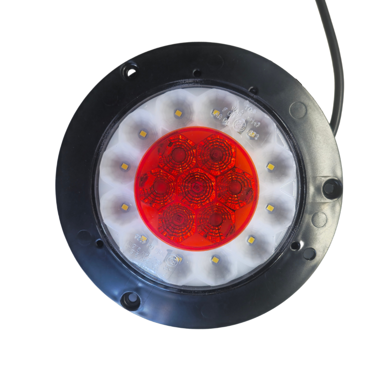 Lampa Multifunctionala Rotunda Auto, Tripla, 12/24V, 15.2cm, Marsarier și Ceata [2]