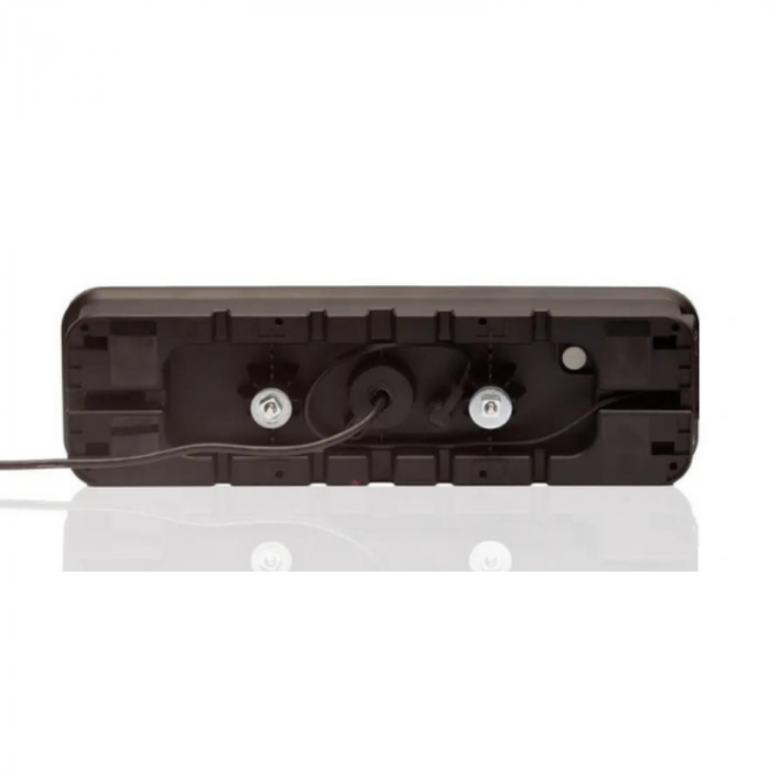 Lampa semnalizare LED cu efect neon, 45 x 13.8cm, 24V, cablu 2.5m, si lampa gabarit lateral [7]