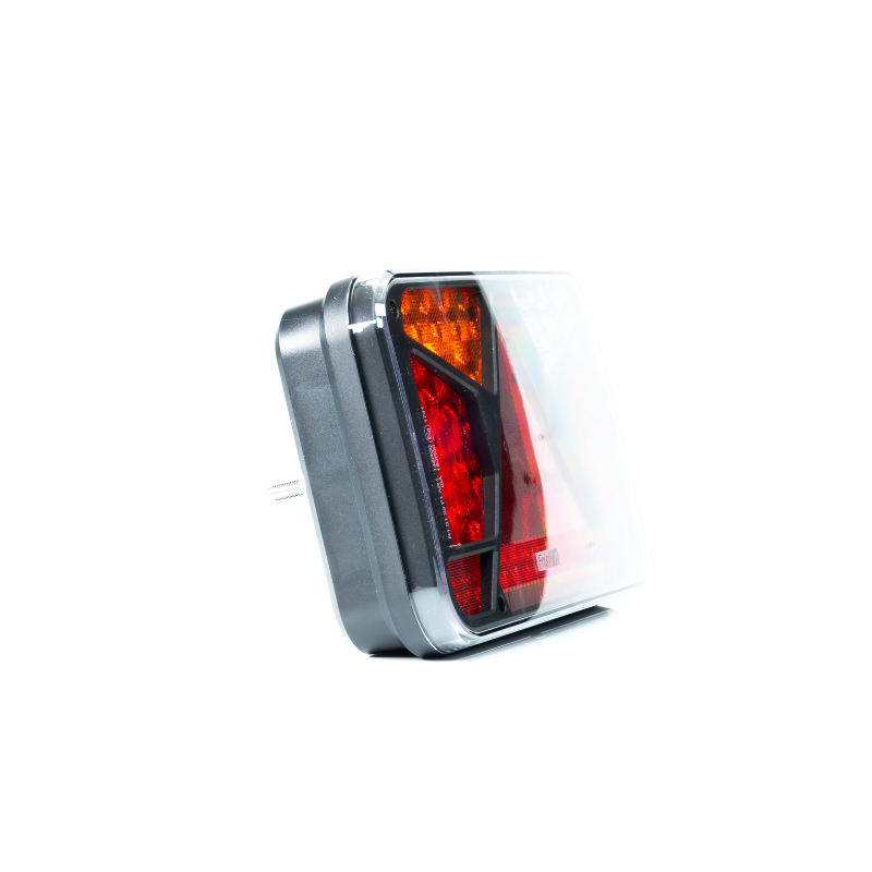 Lampa semnalizare LED, Tripla cu Canbus si triunghi, 24 x 14cm, 12V, mufa Bajonet 6 pini [5]