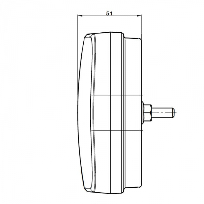 Lampa semnalizare spate Full LED, cu 7functii, 302 x 130mm, semnalizare dinamica - Fristom FT-600 [10]
