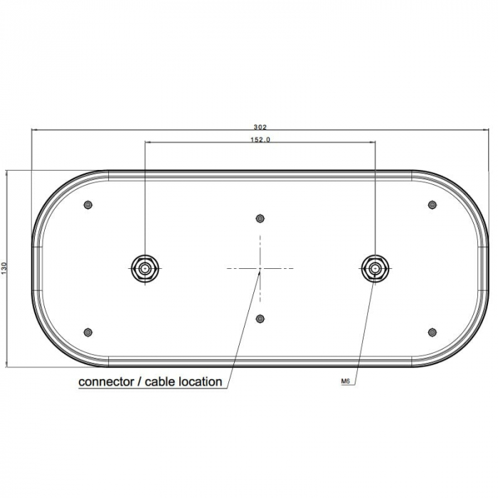 Lampa semnalizare spate Full LED, cu 7functii, 302 x 130mm, semnalizare dinamica - Fristom FT-600 [9]