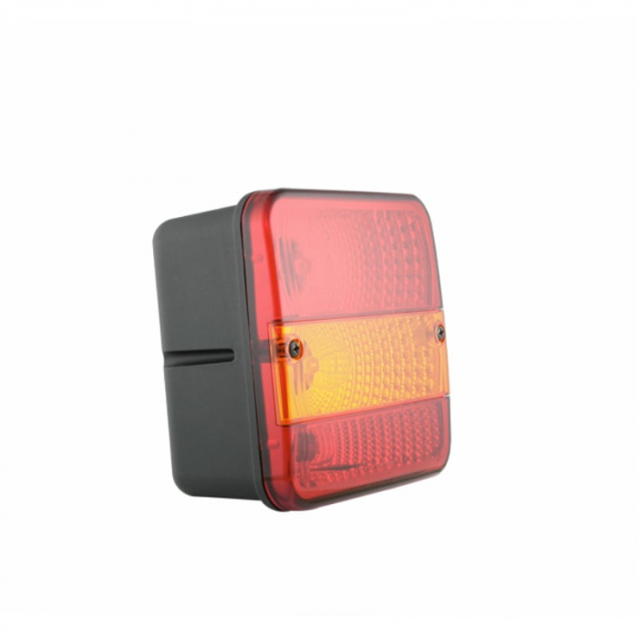 Lampa semnalizare spate, tripla cu 3 functii, 140 x 140mm - Wesem LT2.26600.01 [11]