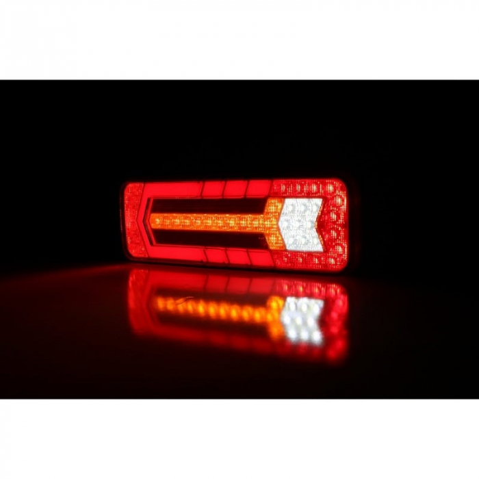 Lampa semnalizare spate, tripla cu semnalizare dinamica si efect neon, 28.5 x 10cm [5]