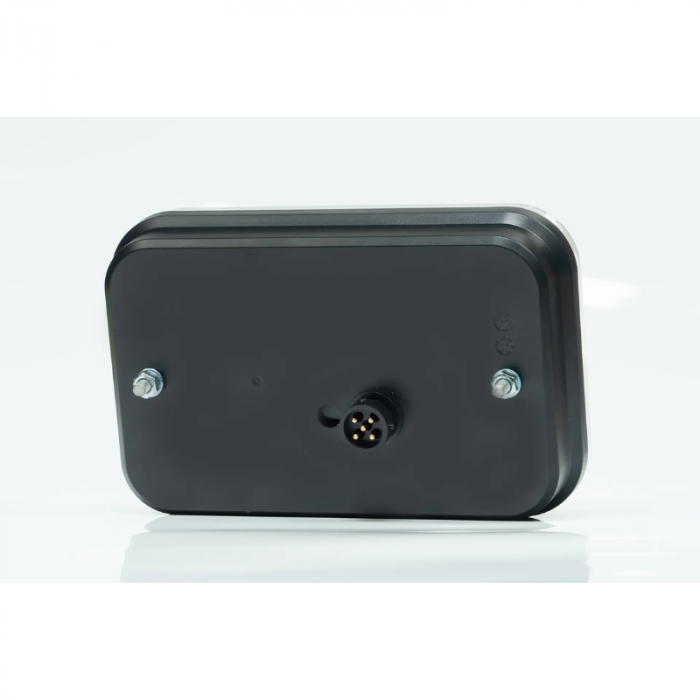 Lampa semnalizare, stop, tripla LED, cu triunghi si mufa baioneta 5pini, 20 x 13cm, canbus, 12V [5]