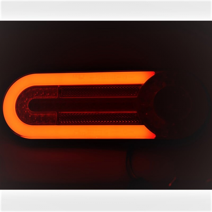 Lampa semnalizare, tripla cu semnalizare dinamica, 6 functii, universala, 27.5 x 9.5cm [3]