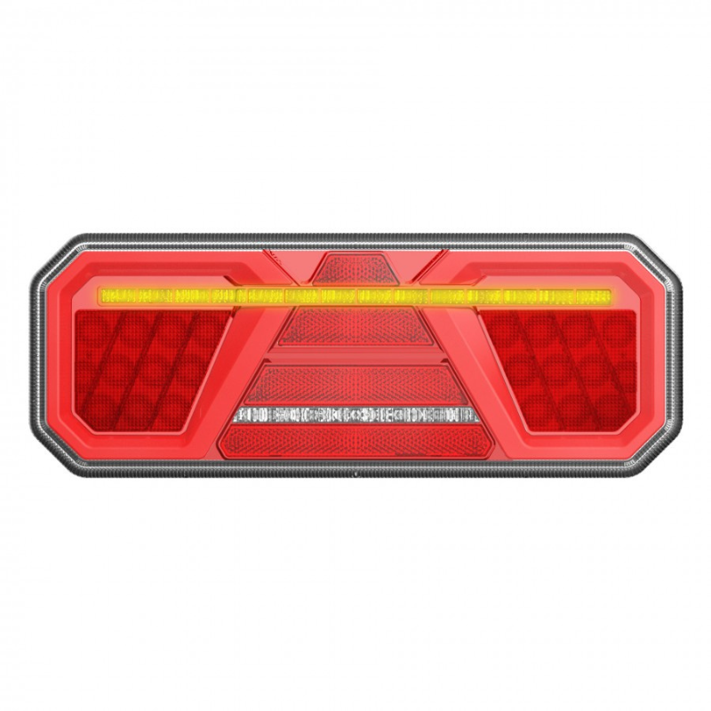 Lampa semnalizare, Tripla LED cu 6 functii, efect Neon, 35 x 13.1cm [1]