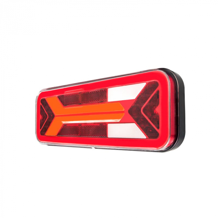 Lampa semnalizare, tripla spate cu semnalizare dinamica, efect neon 28.3 x 10, 6 functii - Truck LED L1959 [2]