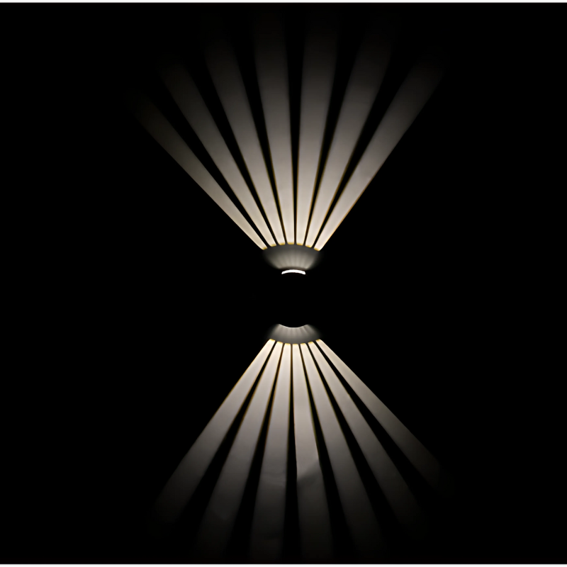 Lampa Solara de Perete pentru Gradina, 2W, 4000K, 1300mAh [5]