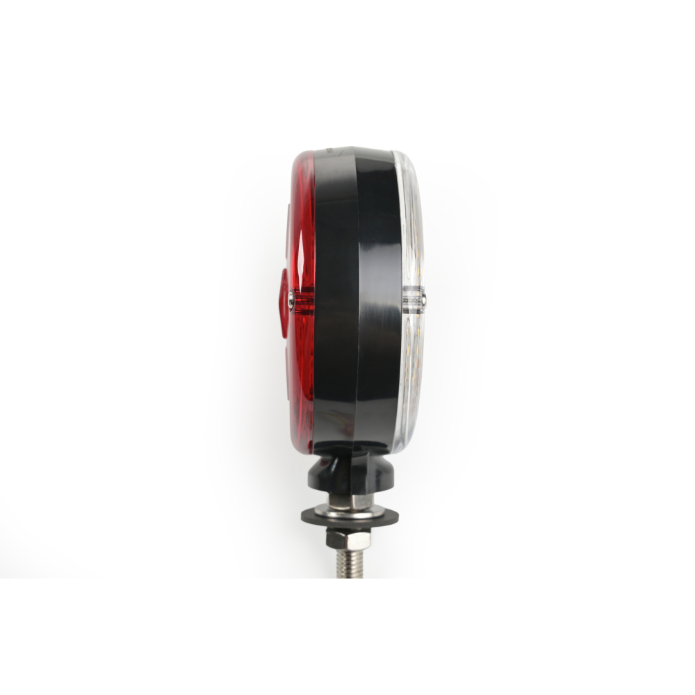 Lampa spaniola gabarit LED Lollipop Star 12/24V, alb-rosu, 10,7 x 15,5 cm [12]