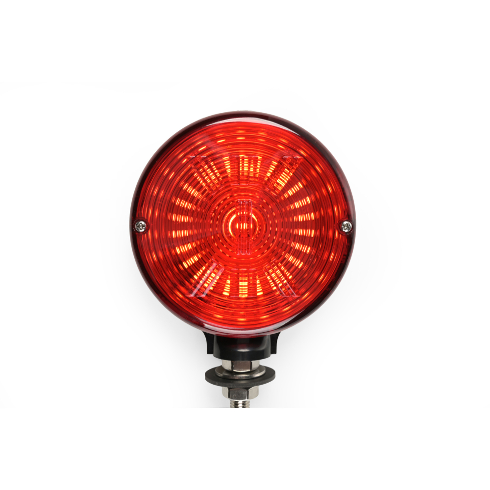 Lampa spaniola gabarit LED Lollipop Star 12/24V, alb-rosu, 10,7 x 15,5 cm [14]