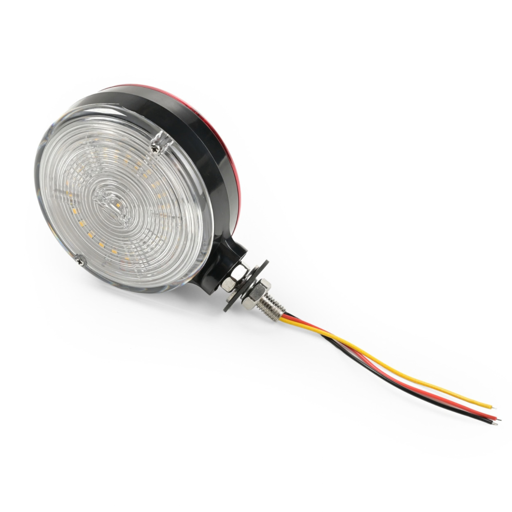 Lampa spaniola gabarit LED Lollipop Star 12/24V, alb-rosu, 10,7 x 15,5 cm [3]