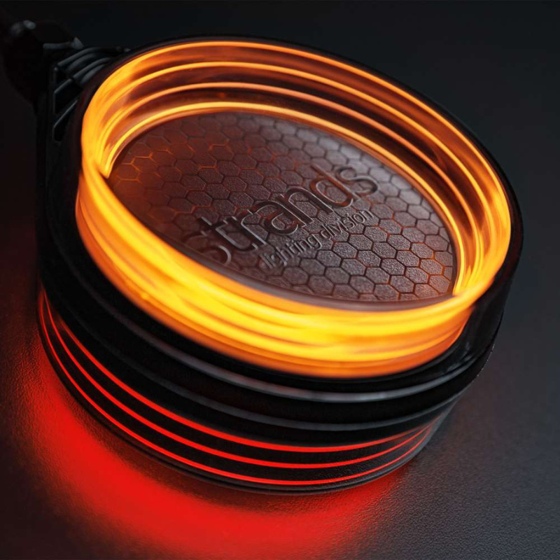 Lampa spaniola LED FOR9T pentru Oglinda, Alb-Portocaliu-Rosu, Lentila Fumurie, 12/24V, IP67 [11]