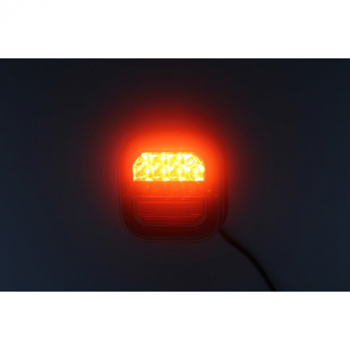 Lampa spate Full LED, pozitie cu efect neon, semnalizare dinamica, 1224V - Truck LED L2416 L2415 [15]
